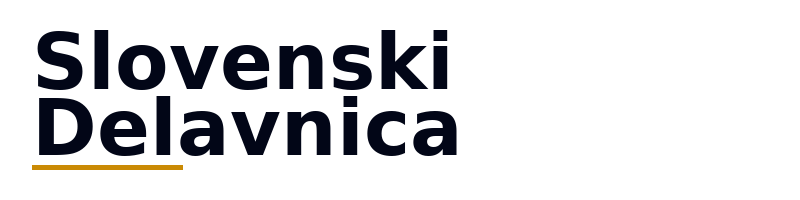 Slovenski Delavnica logo